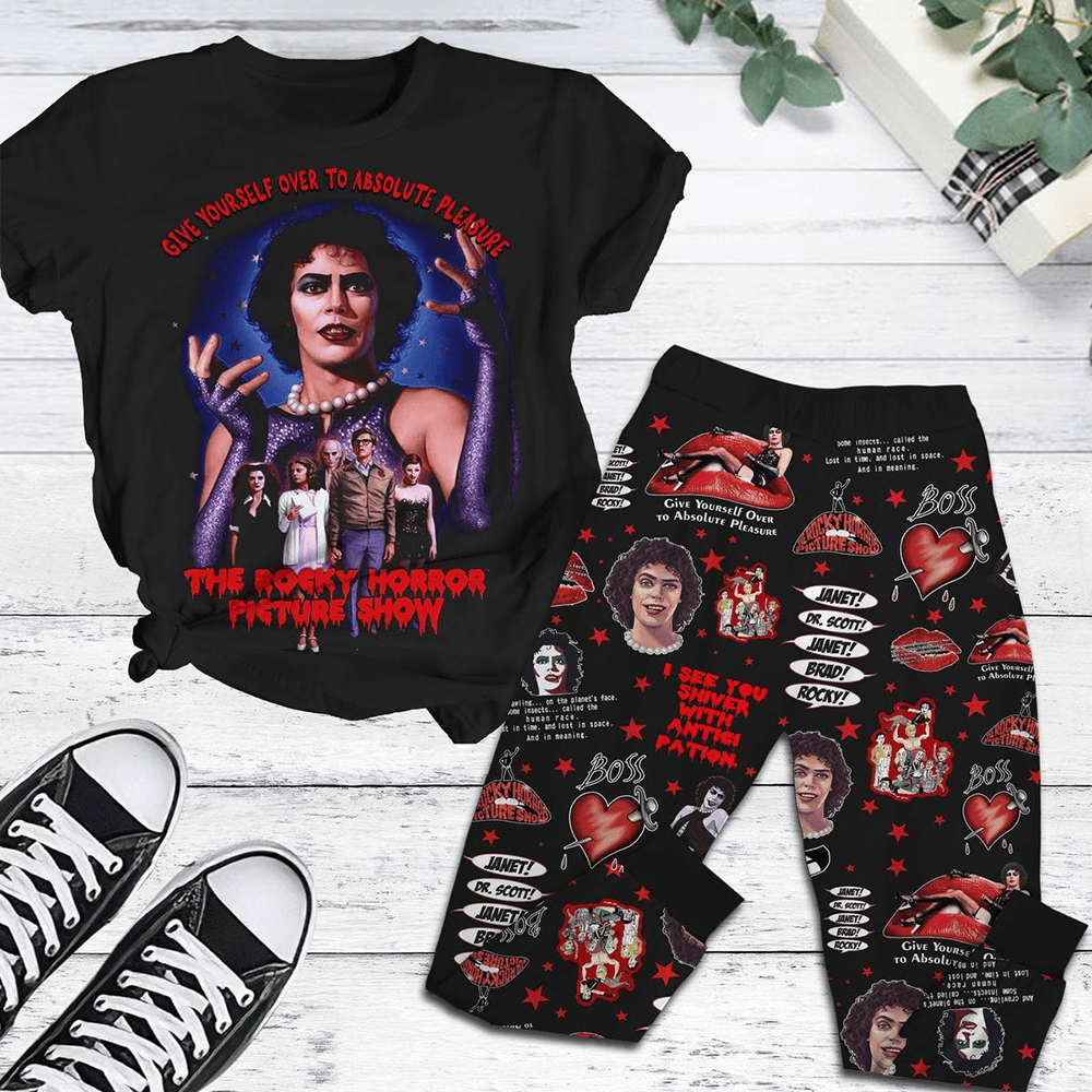 The Rocky Horror Picture Show Fleece Pajamas Set Gifts For Sister-1