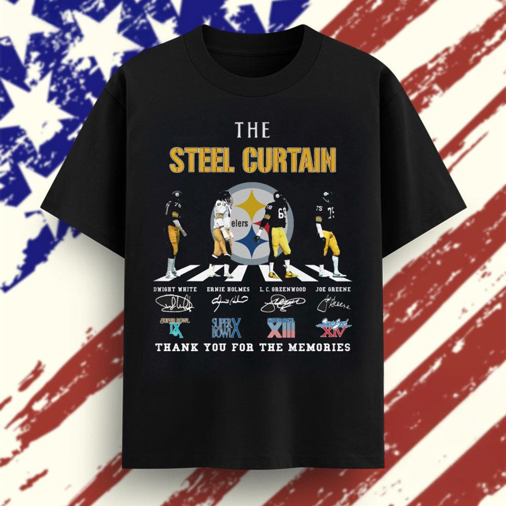 The Steel Curtain Thank You For The Memories T-Shirt-1