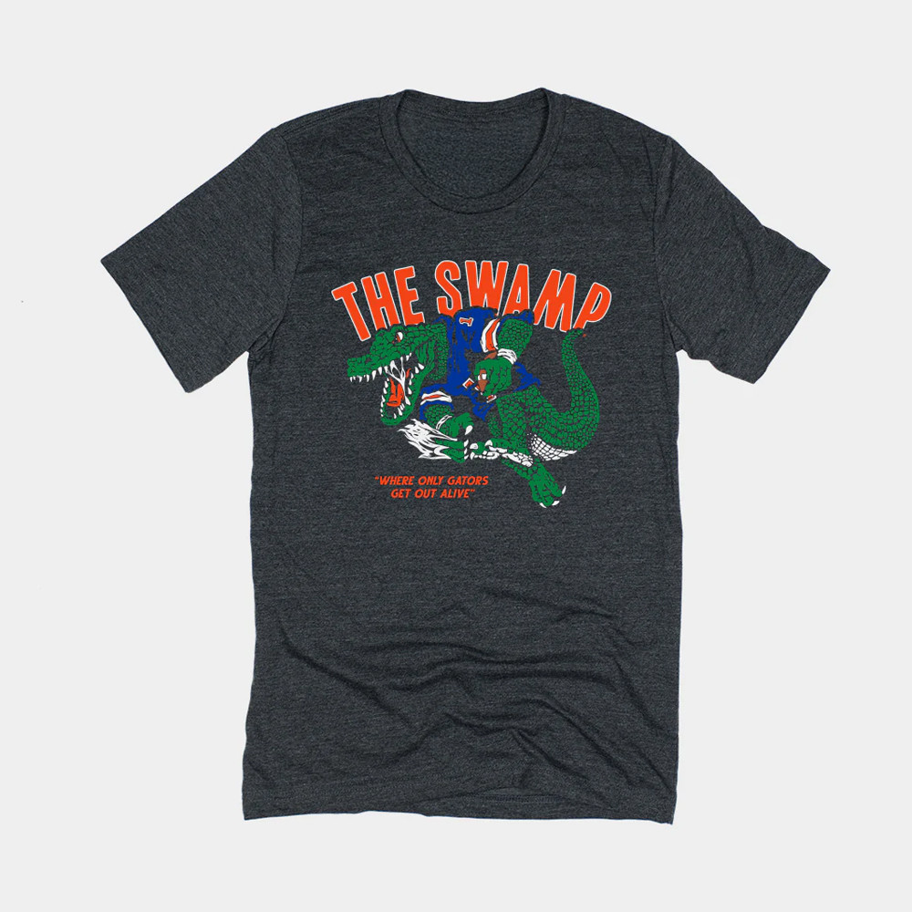 The Swamp Retro Florida Gators T-Shirt Best Gift For Football Lovers-1