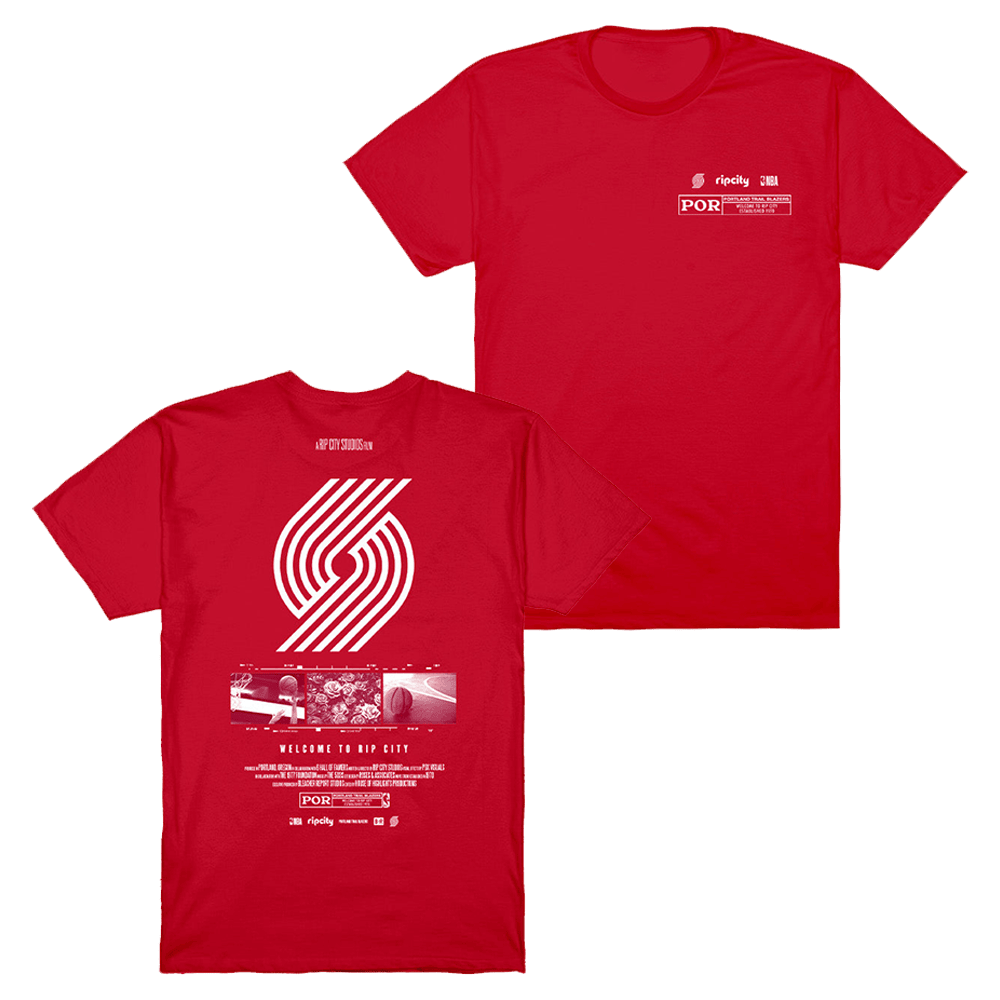 The Trail Blazers Check The Credits T-Shirt Portland Trail Blazers Merch Presents For Fans-1