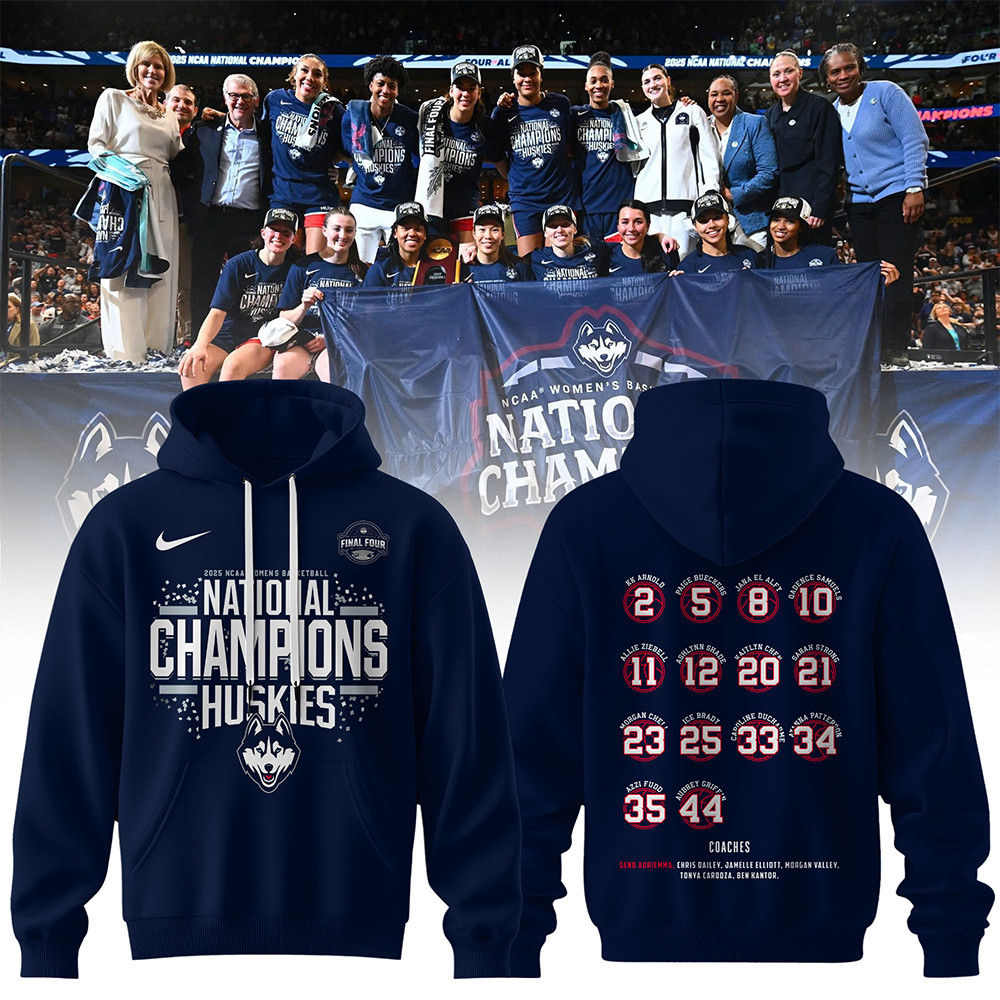 The UConn Women's Basketball Hoodie Presents For Basketball Fans-1