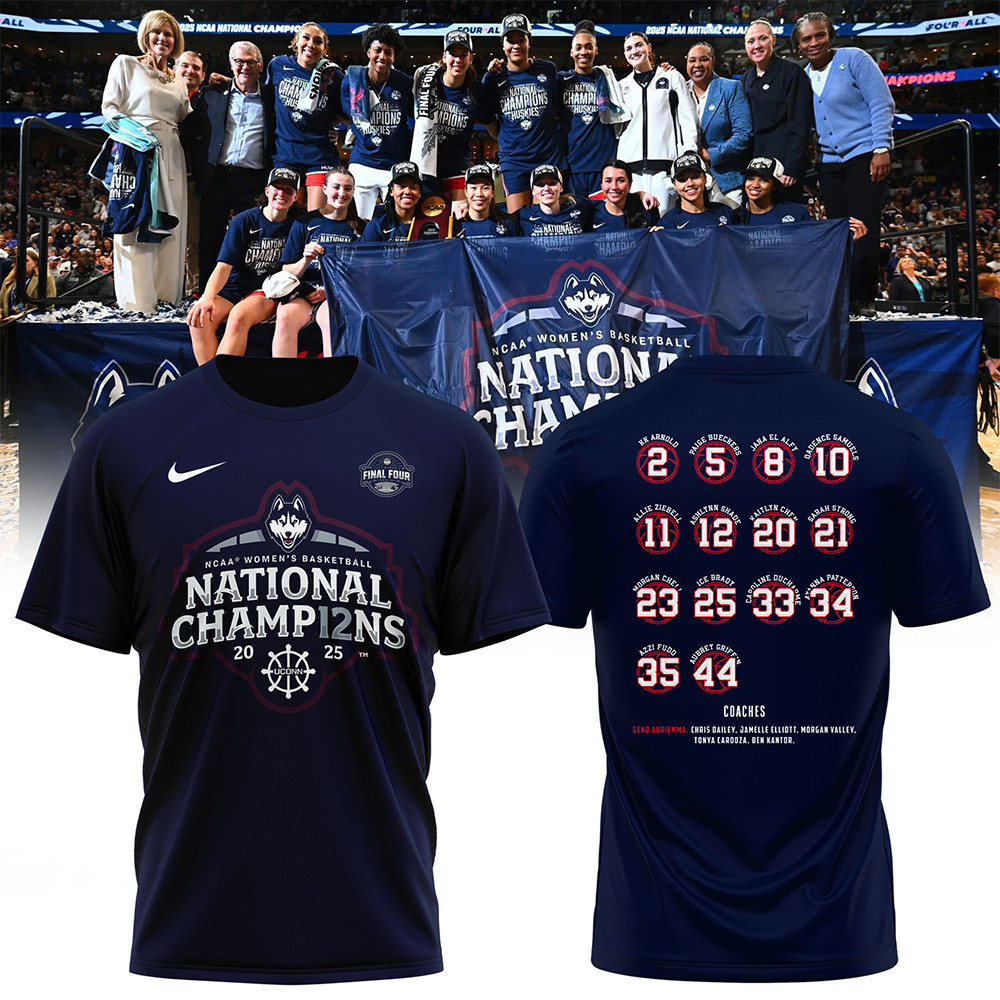 The UConn Women's Basketball T-Shirt Basketball Fan Gift Ideas-1