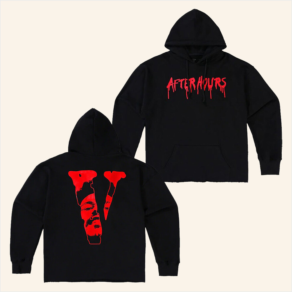 The Weeknd After Hours Til Dawn Tour Merch Collab Vlone After Hours Hoodie Best Fan Gifts-1