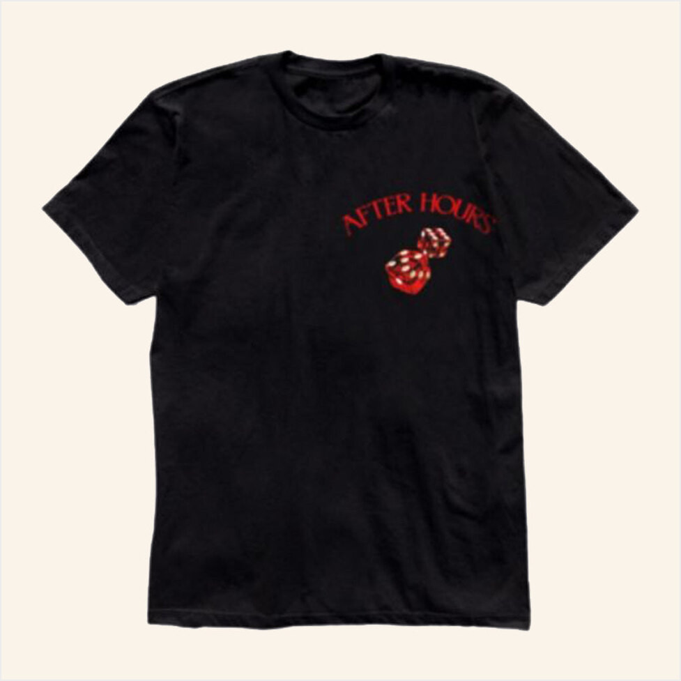 The Weeknd After Hours Til Dawn Tour Merch T-Shirt The Weeknd After Hours Dice Shirt For Fans-1