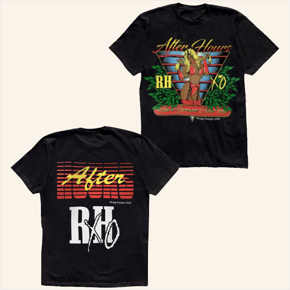 The Weeknd After Hours Til Dawn Tour Merch The Weeknd X Rhuigi After Hours Paradise Shirt-1