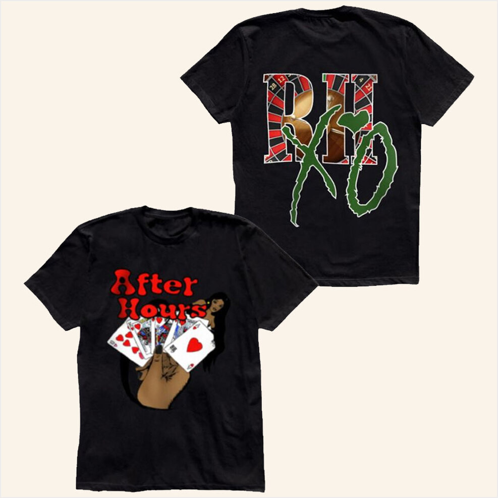 The Weeknd After Hours Til Dawn Tour Merch The Weeknd x Rhuigi After Hours Casino Shirt-1
