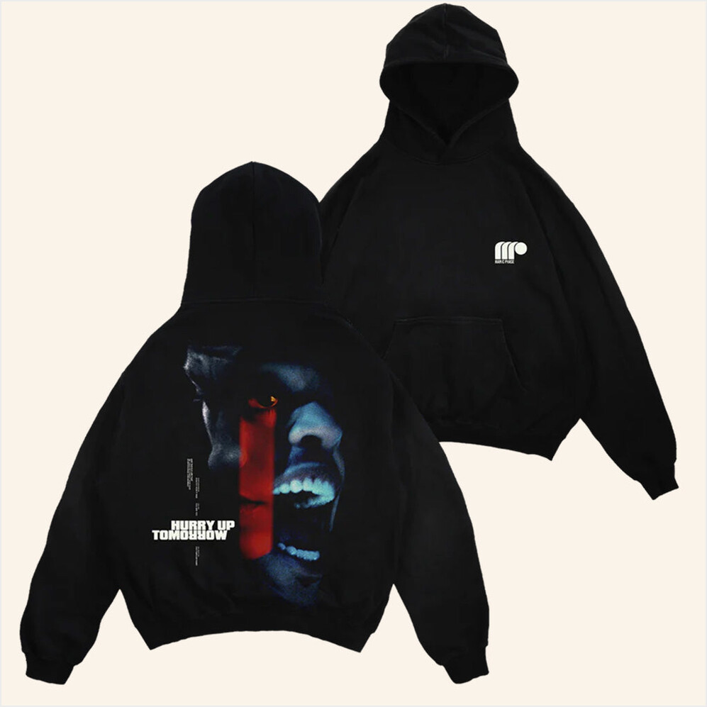 The Weeknd Concert Merch Hoodie Hurry Up Tomorrow Tour Merchandise 2025 Fan Gifts For Friends-1