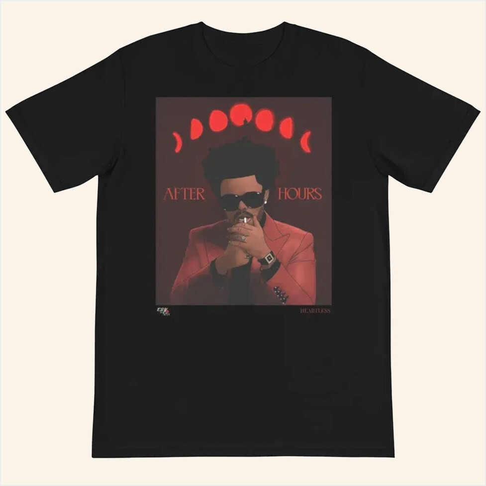 The Weeknd Merch After Hours T-Shirt Gifts For Boyfriend Birthday Gifts For Friends-1