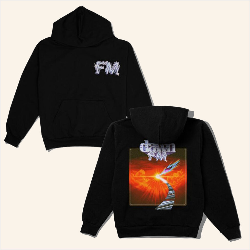The Weeknd Merch FM Hoodie Music Lover Gifts For Him Birthday Gifts For Friends-1