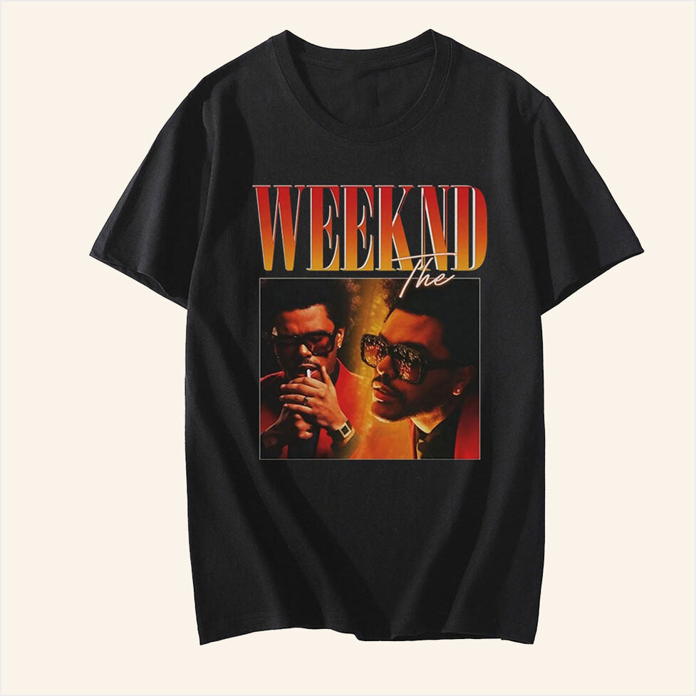 The Weeknd Merch The Weeknd T-Shirt Cool Gifts For Music Lovers Birthday Gifts For BFF-1