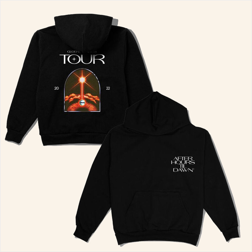 The Weeknd Merch Tour 2022 Hoodie Music Lover Gift Ideas For Him Birthday Gifts For Best Friend-1