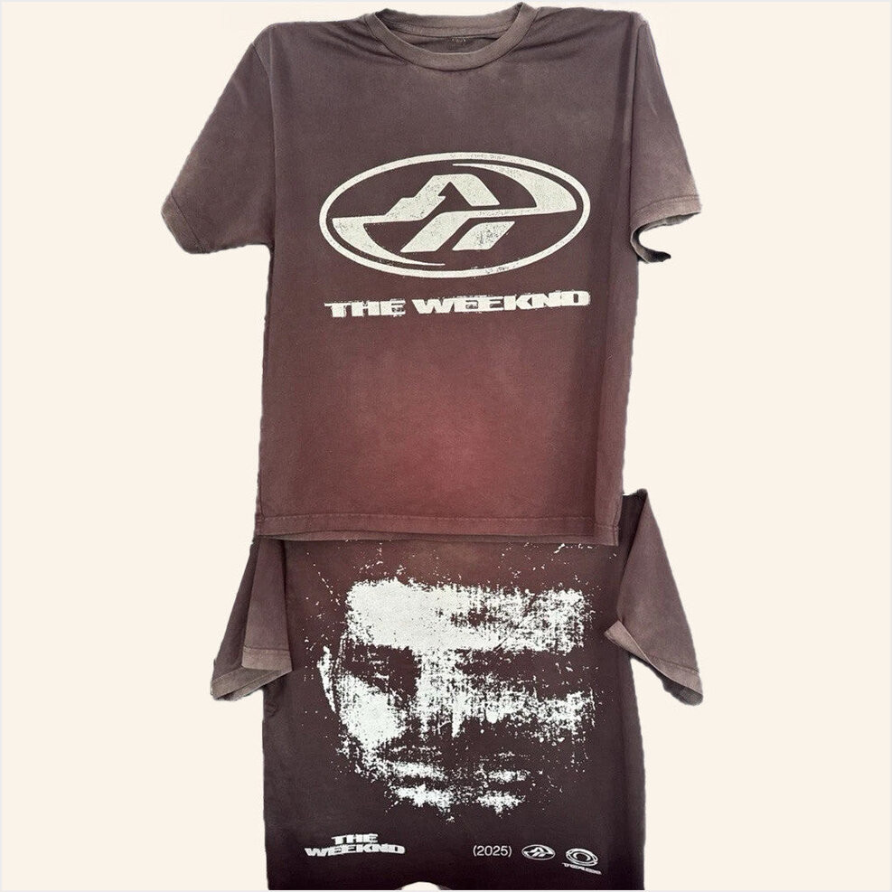 The Weeknd Merch Tour 2025 After Hours Til Dawn 2025 Face T-Shirt Gifts For Fans Gifts For Him-1