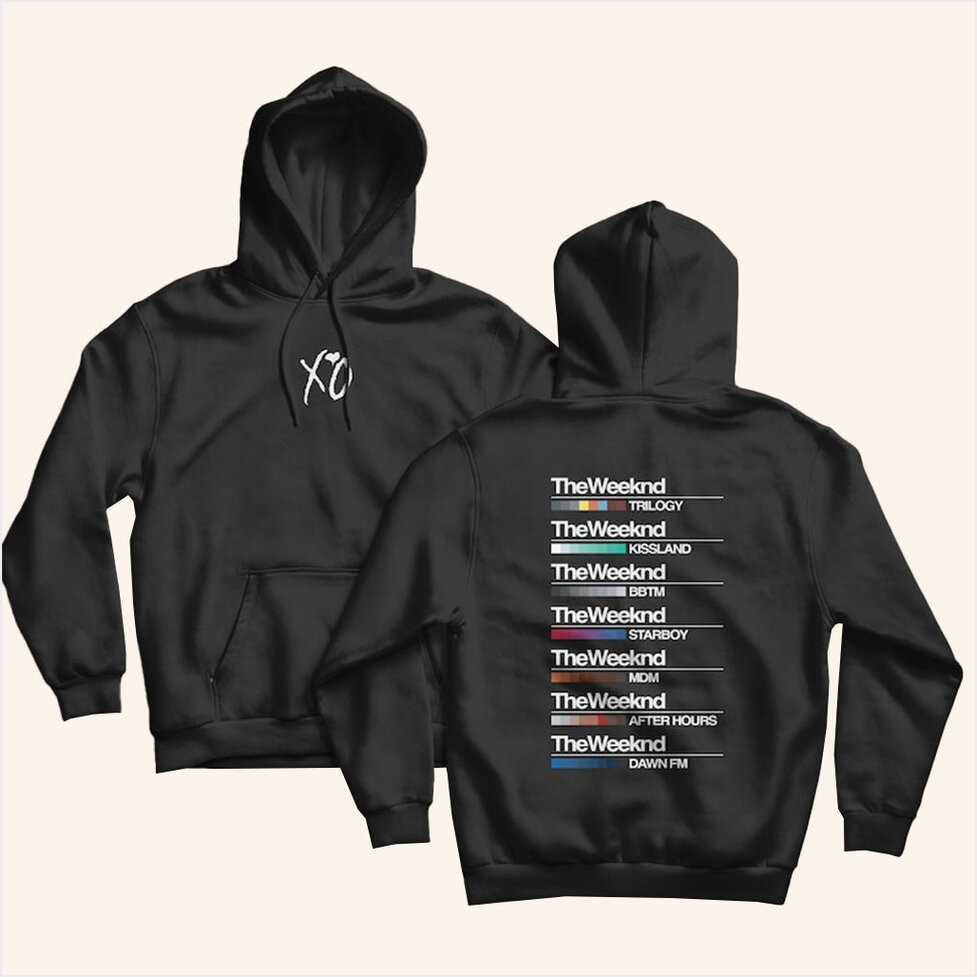 The Weeknd Merch XO Hoodie Best Gifts For Boyfriend Birthday Gifts For Fans Christmas Presents-1