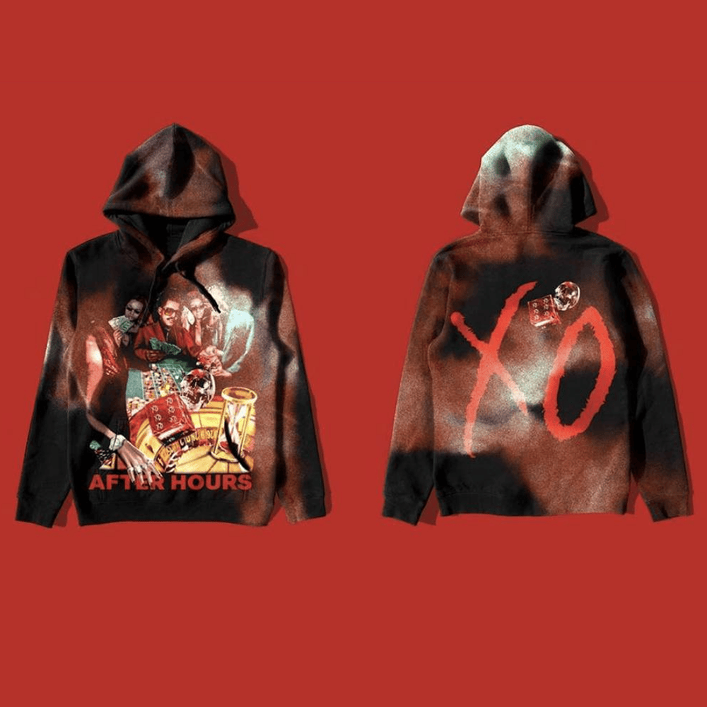 The Weeknd x Asap Rocky Merch Hoodie Father's Day Presents For Husband-1