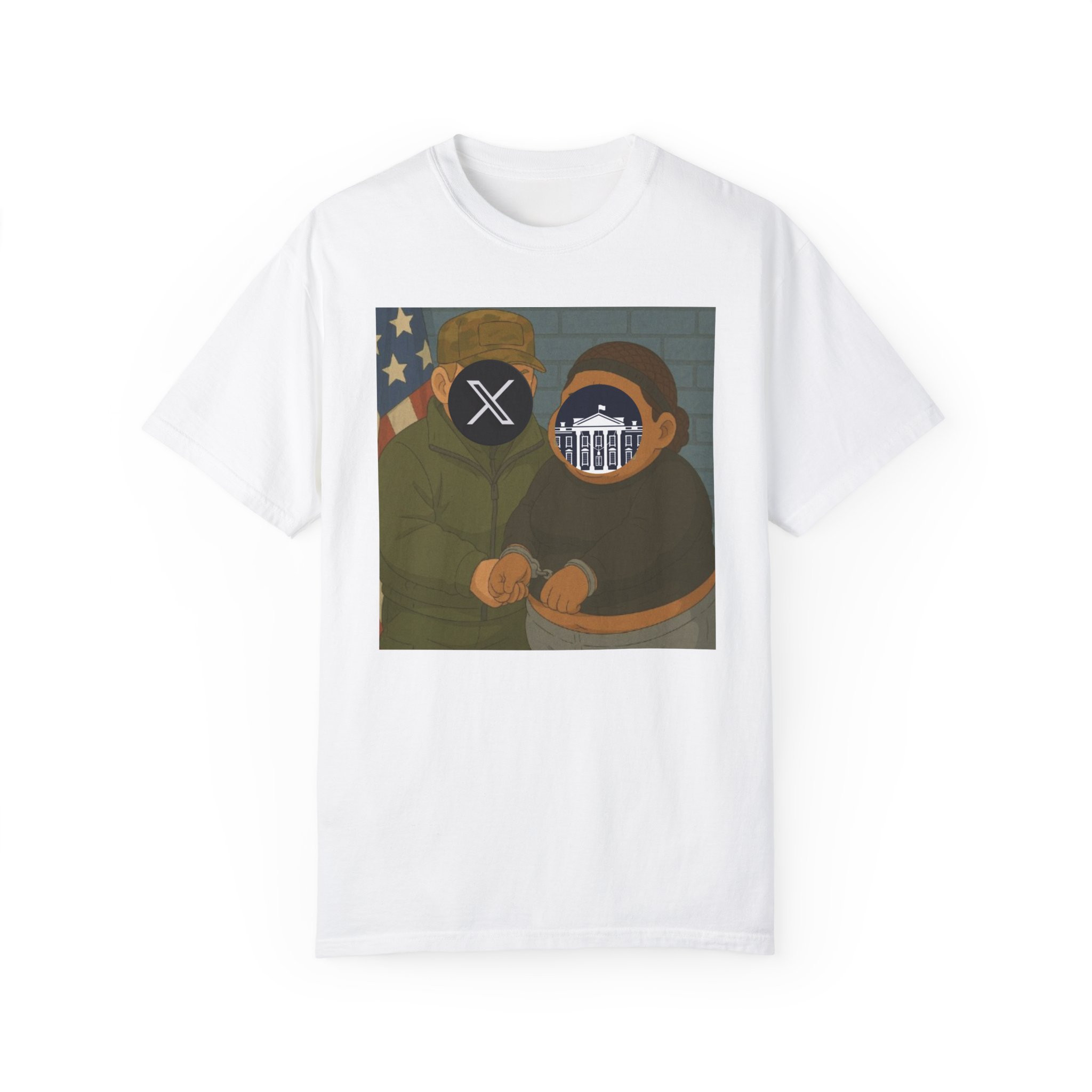 The White House's Studio Ghibli Meme Shirt White-1