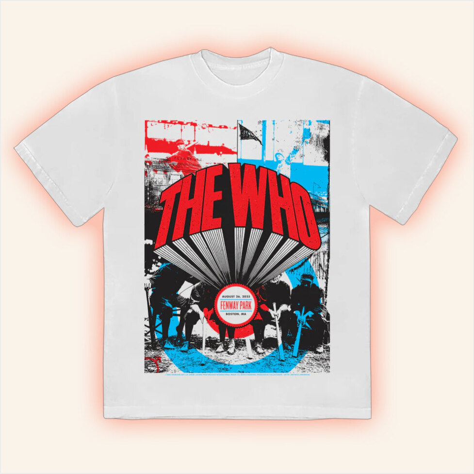 The Who Merch Boston Ma 2025 T-Shirt Birthday Gift Ideas For Son Gifts For Besties Christmas Presents-1