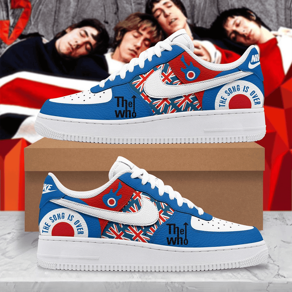 The Who The Song Is Over Air Force 1 Shoes The Who Merch Father's Day Gifts For Rock Band Fans-1