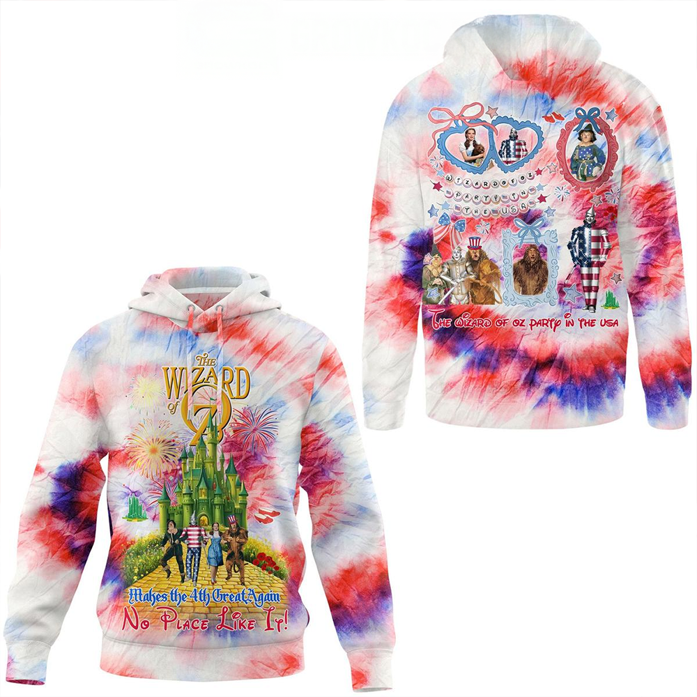 The Wizard Of Oz Make The 4th Great Again Hoodie Perfect Father's Day Gifts-1