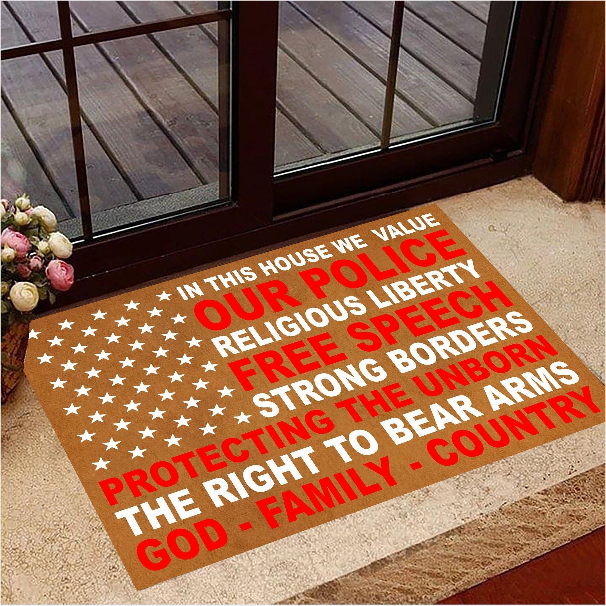 Thin This House We Value Police Doormat Support Police Law Enforcement Unique Doormat Sayings-1 Thin This House We Value Police Doormat Support Police Law Enforcement Unique Doormat Sayings-1