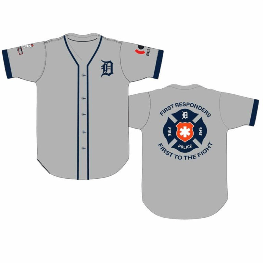 Tigers First Responders Jersey Detroit Tigers Merch Good Gifts For Basketball Lovers-1