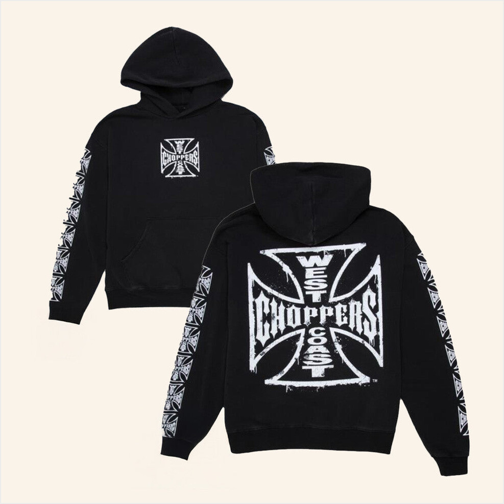 Tillys Merch West Coast Choppers Core Logo Mens Hoodie Gifts For Dudes Gifts For Friends-1