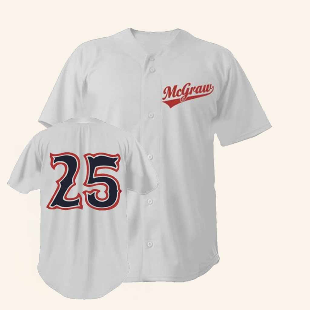 Tim Mcgraw Merch Mcgraw Baseball Jersey Birthday Gift Ideas For Dad-1