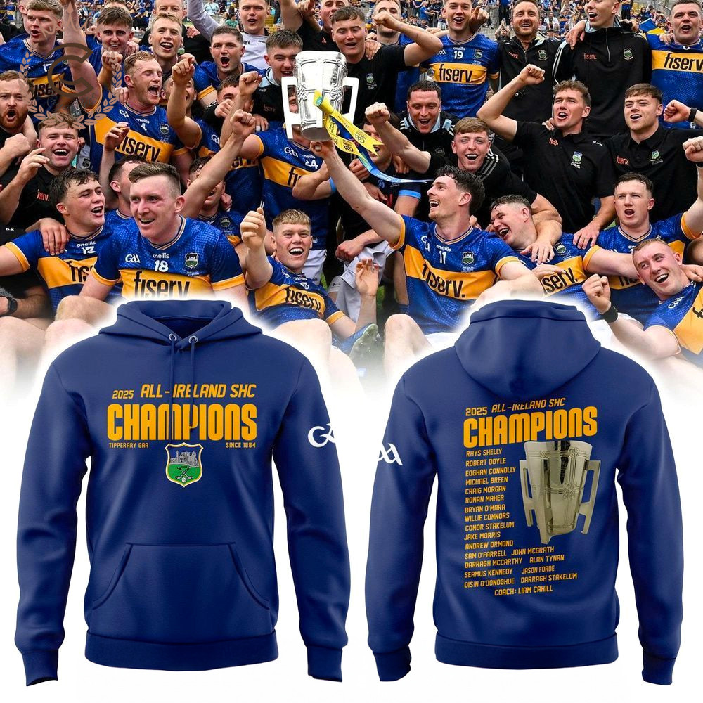 Tipperary GAA All Ireland Champions 2025 Hoodie Fan Merch Best Gifts For Him-1