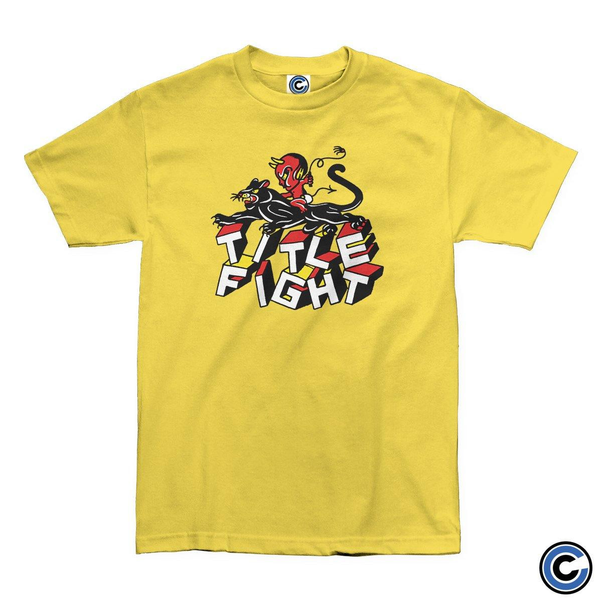 Title Fight Merch Devil Shirt Title Fight Shirt-1