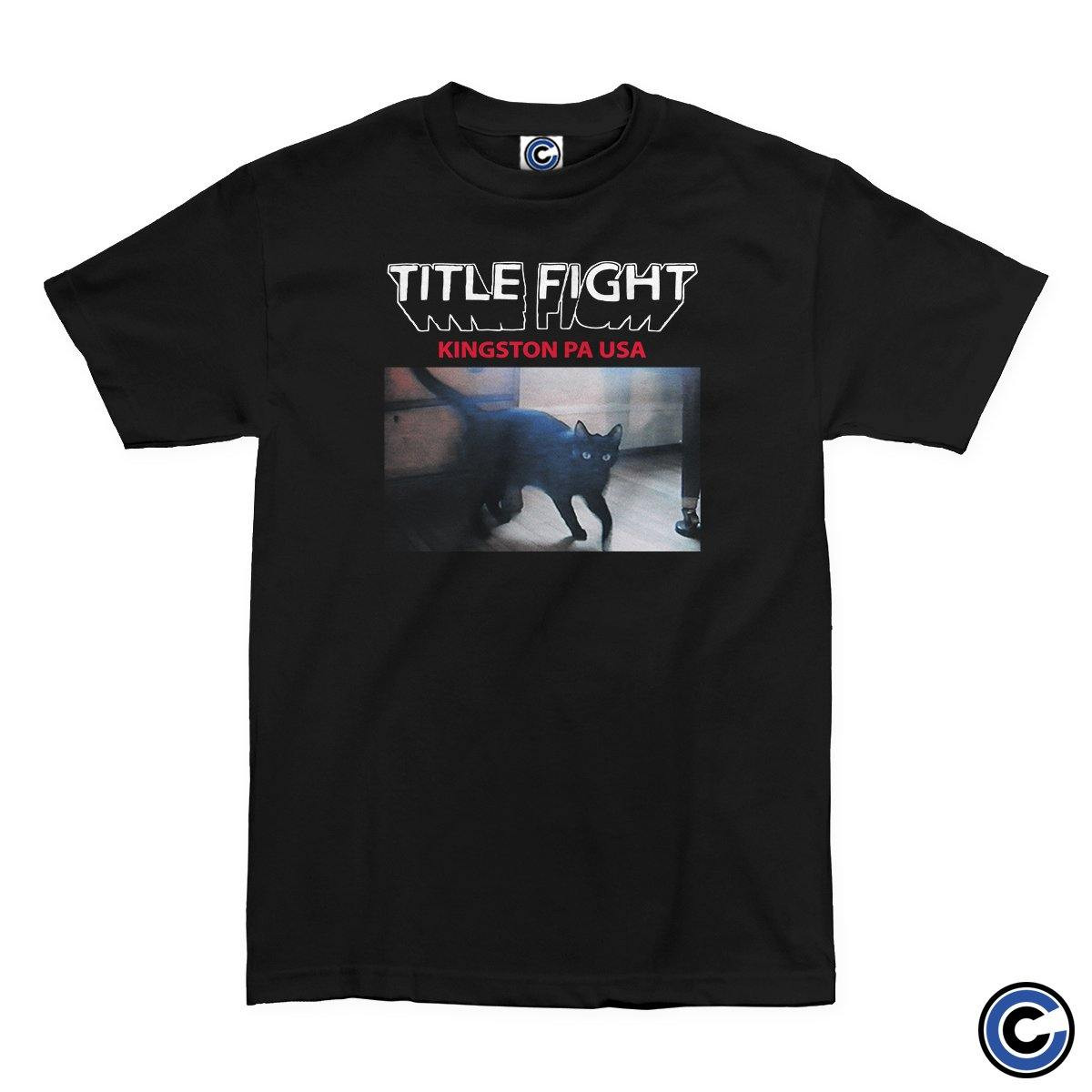 Title Fight Merch Kingston Cat Shirt Title Fight Shirt-1