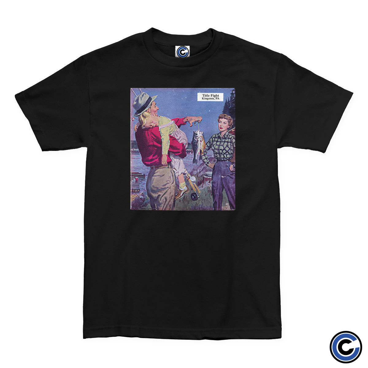 Title Fight Merch Postcard Shirt Title Fight Shirt-1