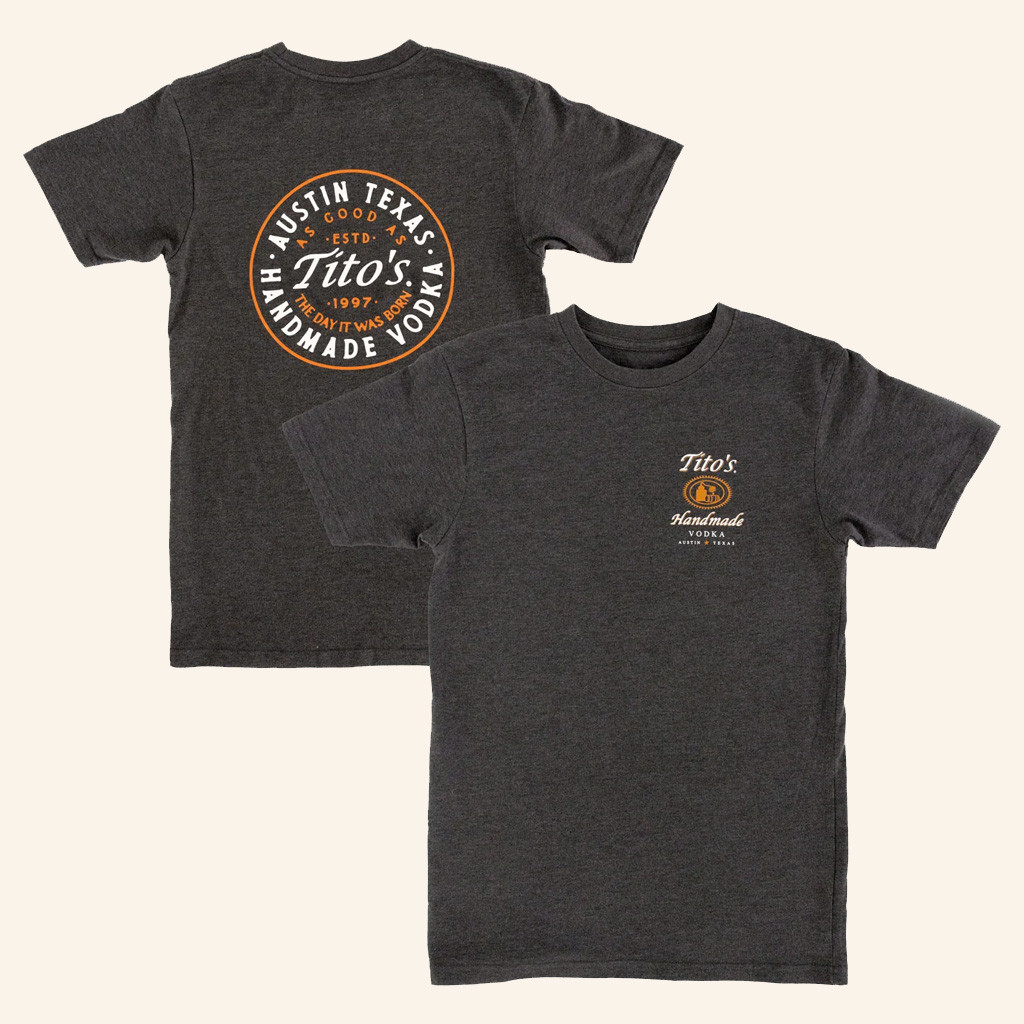 Tito's Vodka Merch Tito's Austin T-Shirt Him Gifts-1