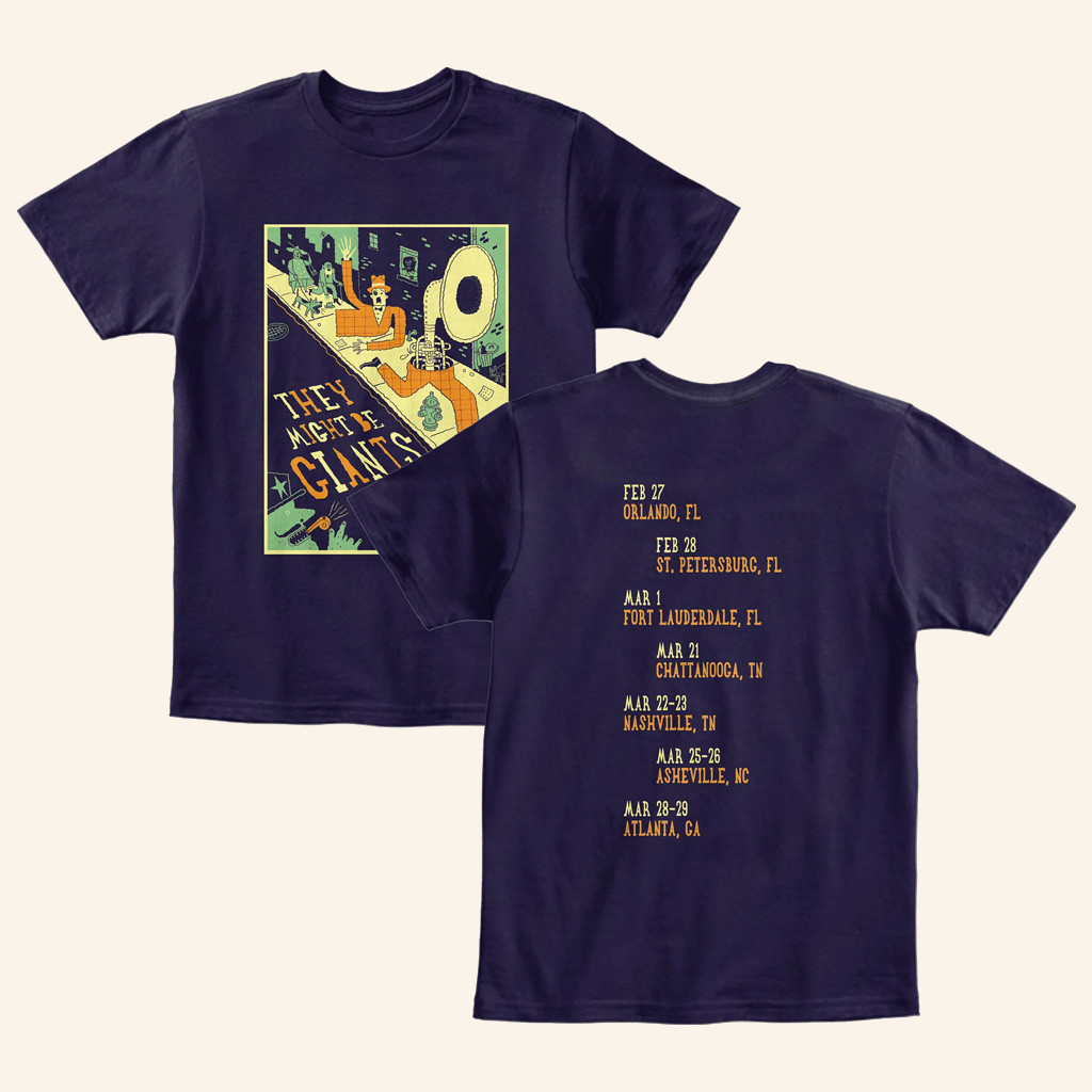 Tmbg Merch Spring 2025 Tour Shirt Best Gifts For Boyfriend-1