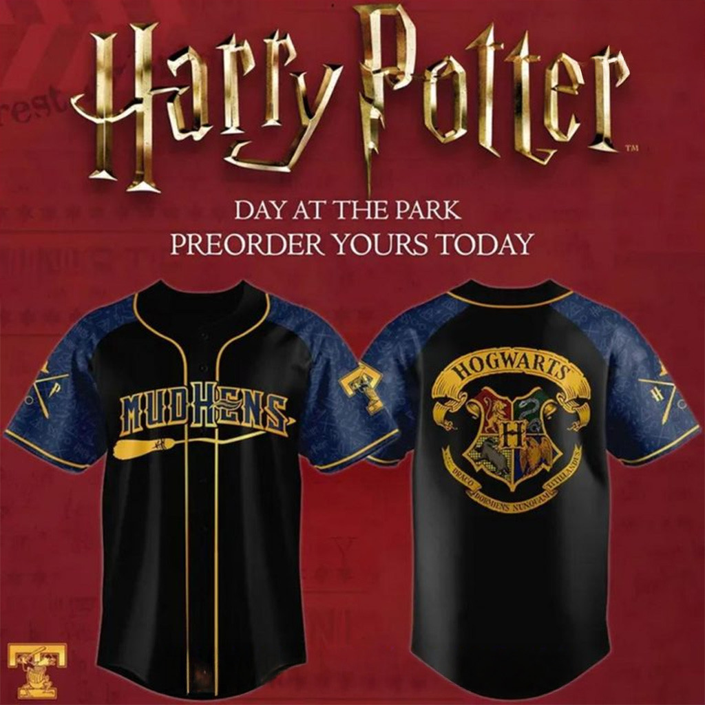 Toledo Mud Hens x Harry Potter Night 2025 Baseball Jersey Toledo Mud Hens Merch For Fans-1