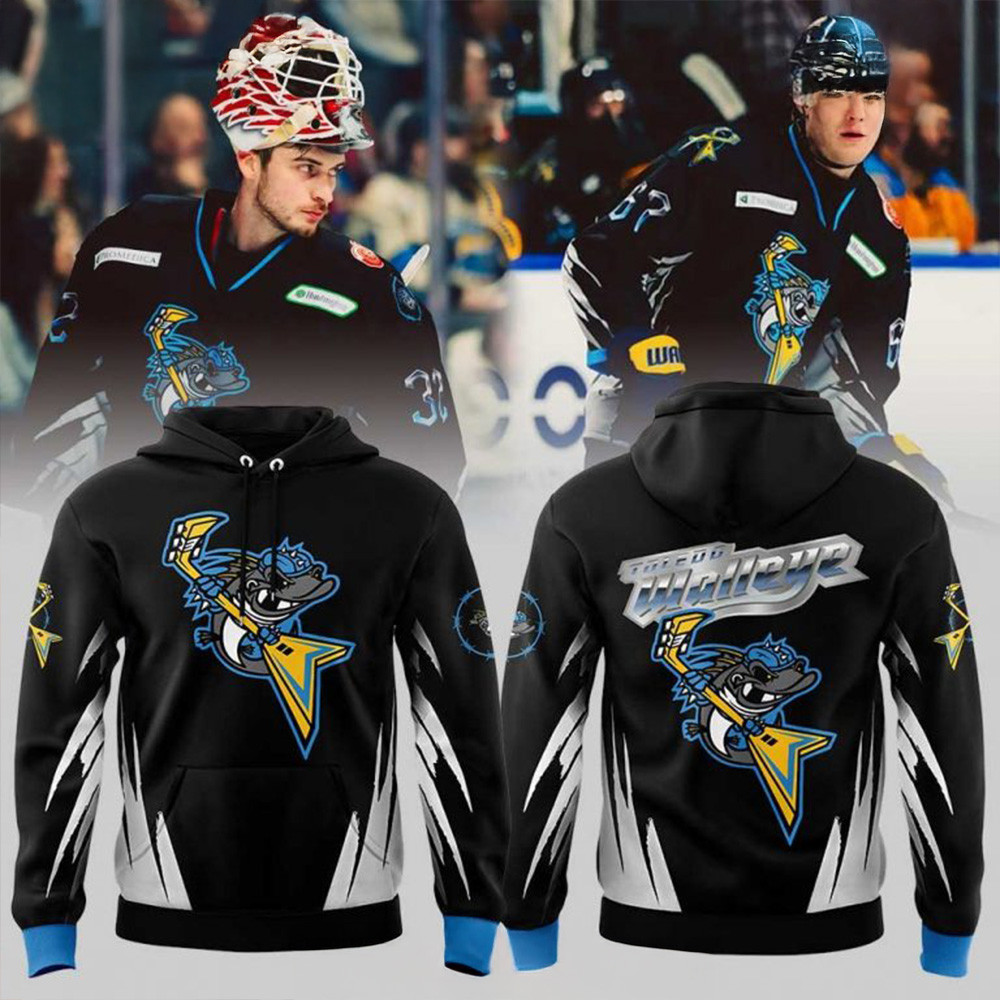 Toledo Walleye Rock The Rink Night 2025 Hoodie Toledo Walleye Merch Father's Day Gifts For Dad-1 Toledo Walleye Rock The Rink Night 2025 Hoodie Toledo Walleye Merch Father's Day Gifts For Dad-1