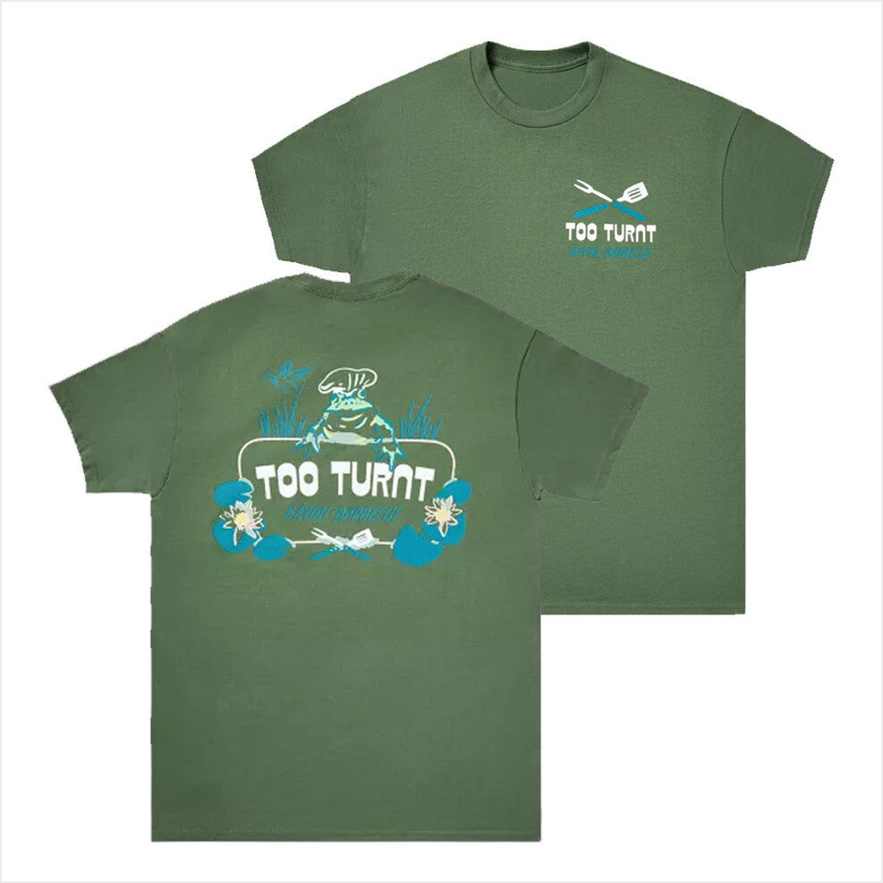 Too Turnt Tony Merch Bayou BBQ T-Shirt Gift Ideas For Friends Birthday Gifts For Best Friend-1