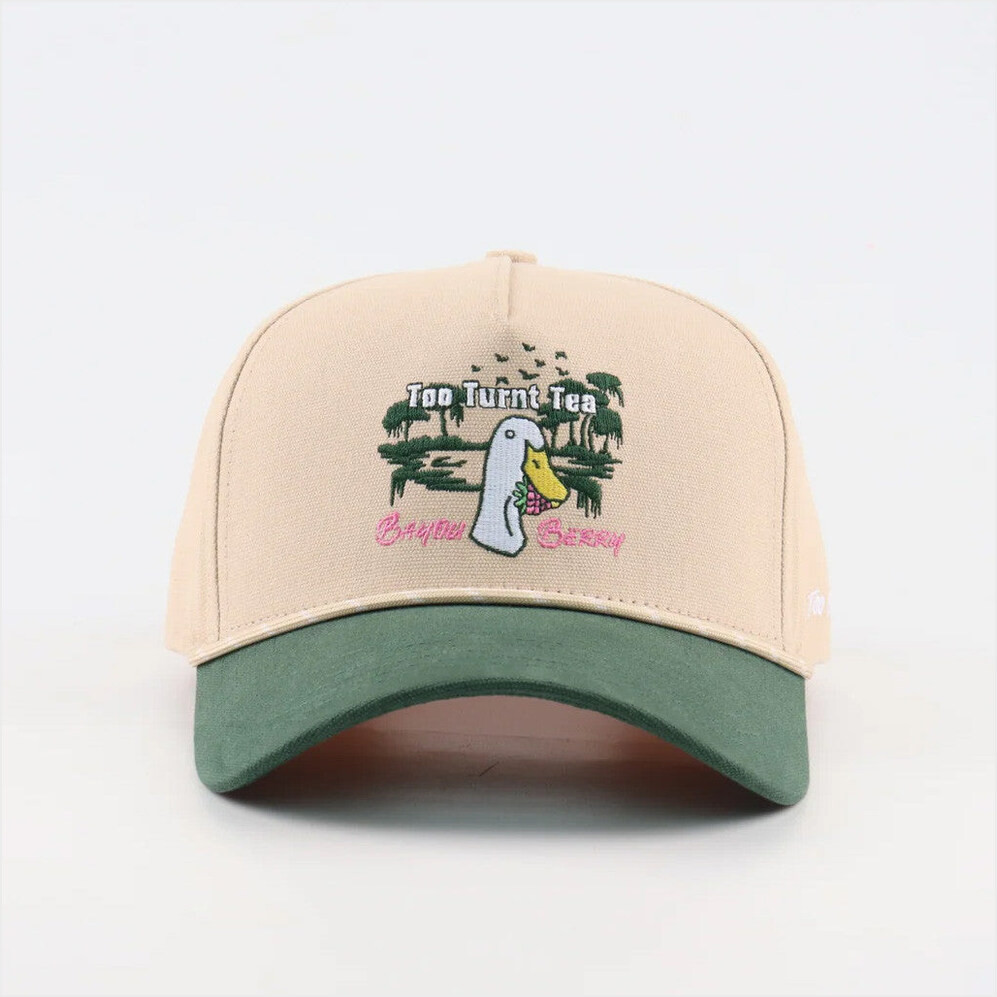 Too Turnt Tony Merch Bayou Berry Duck Hat Embroidered Gifts For Him Birthday Gifts For Fans-1