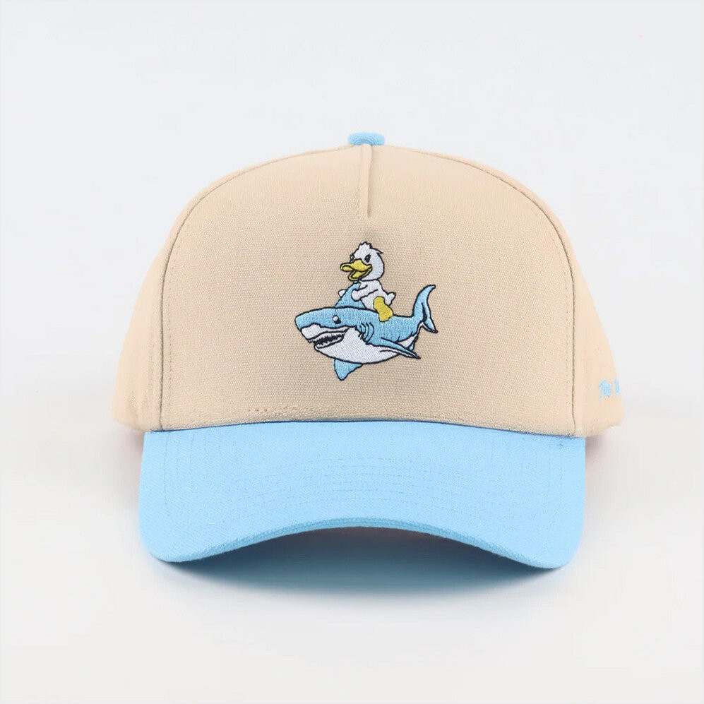 Too Turnt Tony Merch Duck Shark Hat Embroidered Gifts For Girlfriend Gifts For Best Friend-1