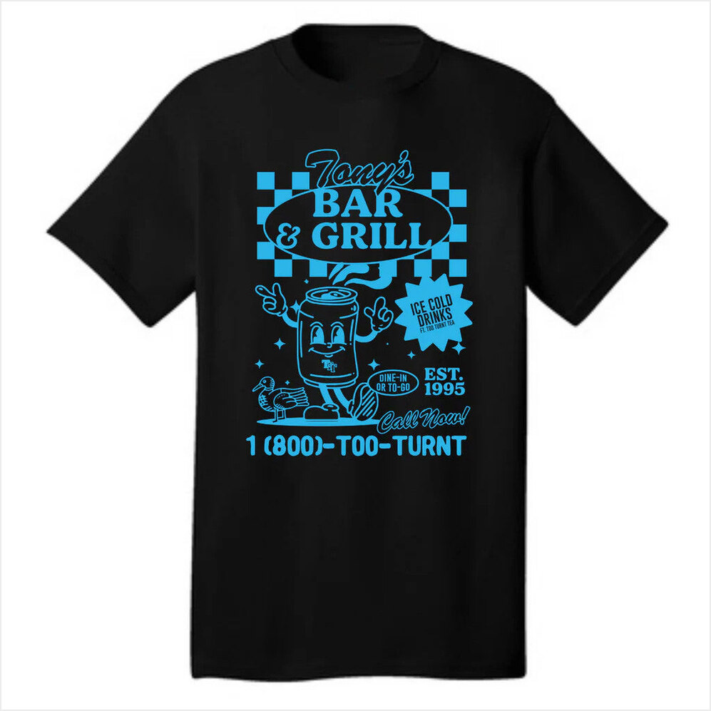 Too Turnt Tony Merch Tony Graphic T-Shirt Present For Husband Birthday Gifts For Besties-1