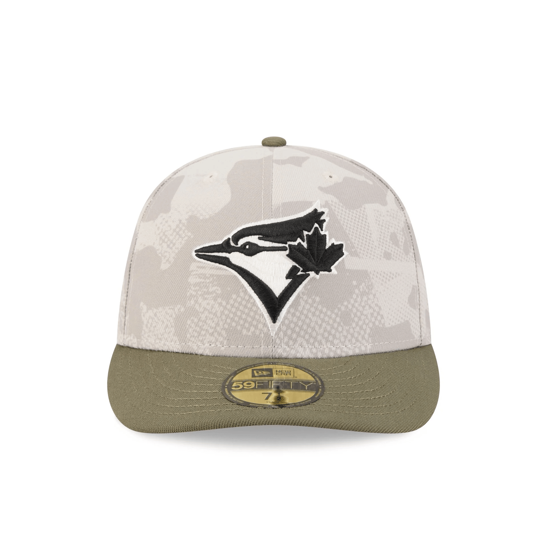 Toronto Blue Jays Camo Hat MLB Armed Forces Day 2025 Hat Merch Awesome Father's Day Gifts-1