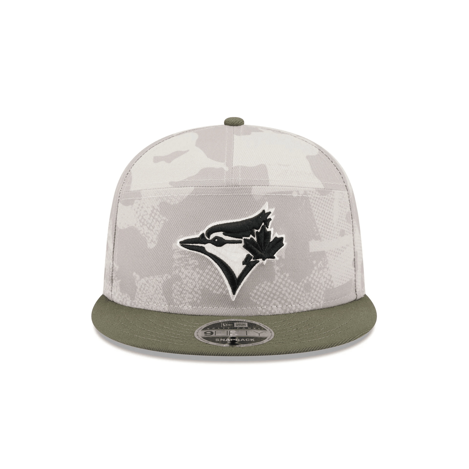 Toronto Blue Jays Camo Hat Snapback MLB Armed Forces Day 2025 Hat Merch Great Father's Day Gifts-1