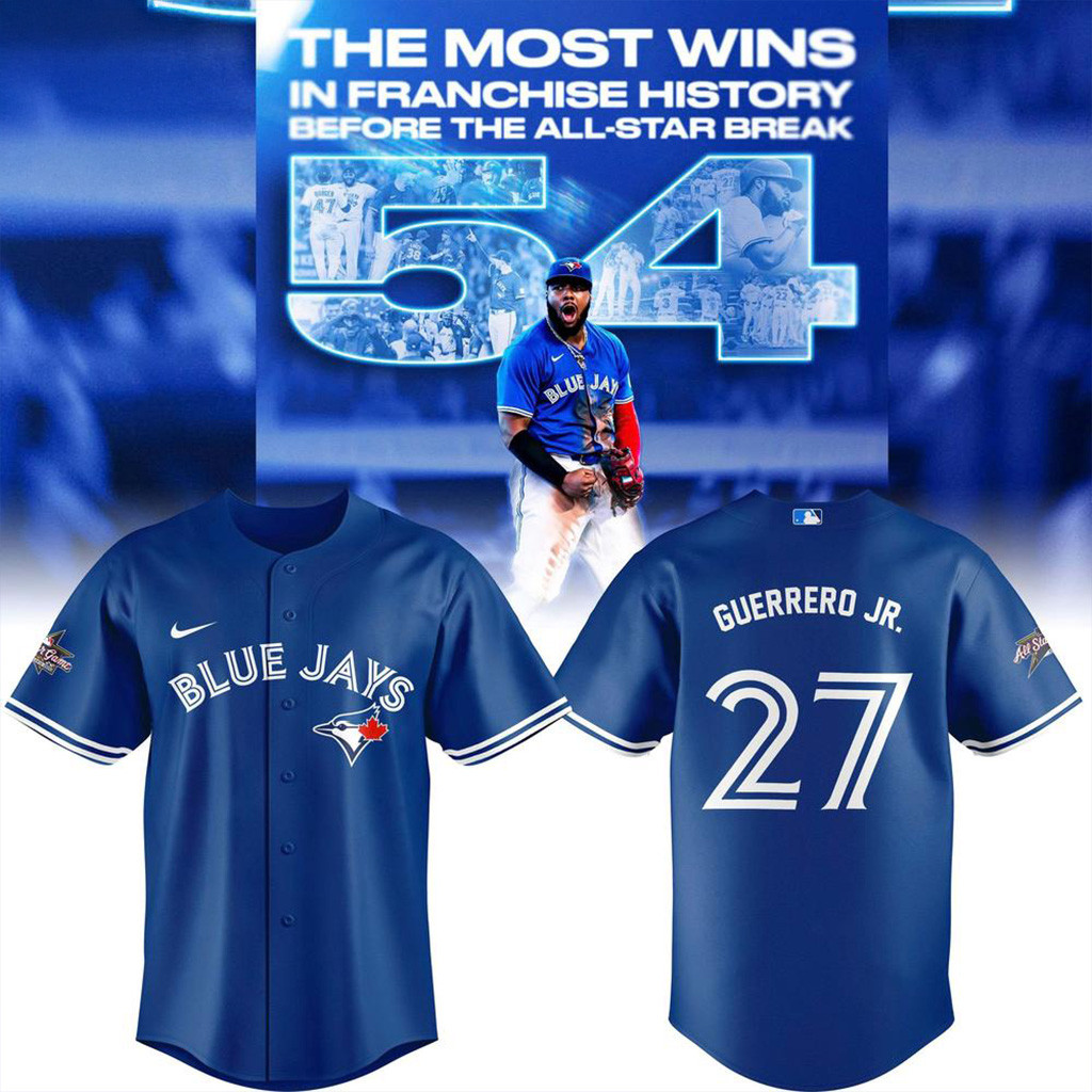 Toronto Blue Jays Vladimir Guerrero Jr 2025 MLB All Star Game Baseball Jersey Blue Jays Merch-1