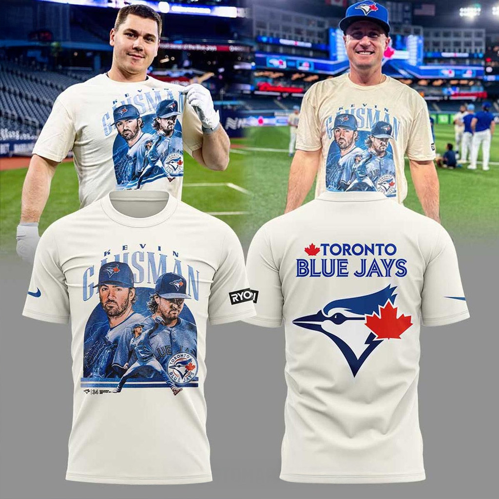 Toronto Blue Jays X Kevin Gausman New 2025 Shirt Toronto Blue Jays Merch Gifts For Him-1