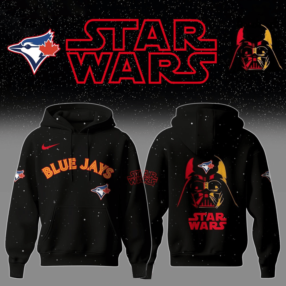 Toronto Blue Jays x Star Wars Night 2025 Hoodie Toronto Blue Jays Merch Great Father's Day Gifts-1