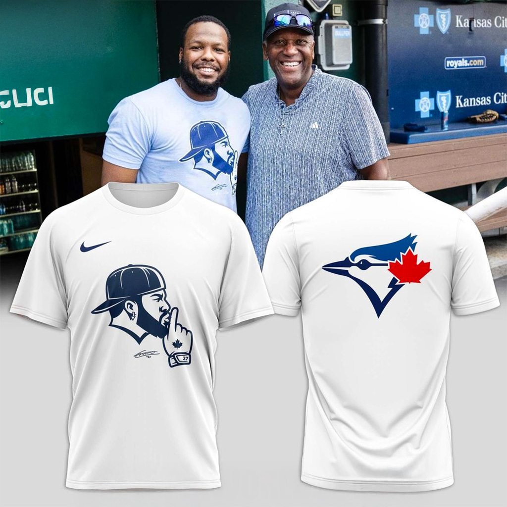 Toronto Blue Jays x Vladdy Shush T-Shirt Jays Merch Baseball Enthusiast Gifts For Men-1