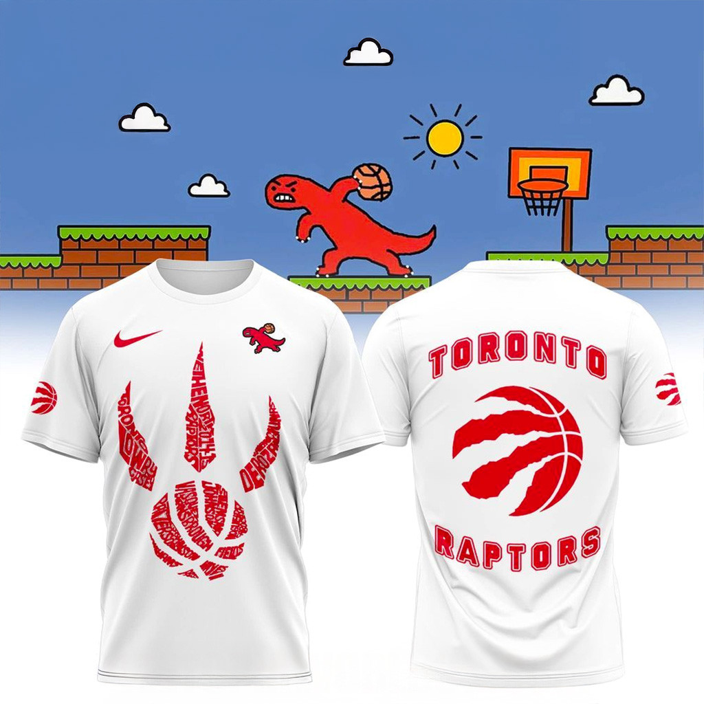Toronto Raptors Rage Hand Drawn T-Shirt Fan Merch Gifts For Father-1