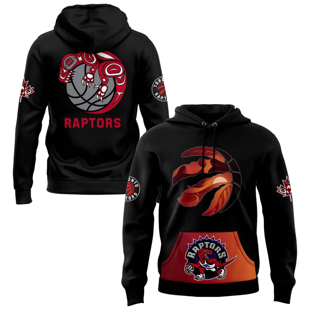 Toronto Raptors x 2025 Indigenous Night Hoodie Toronto Raptors Merch Top Father's Day Gifts-1