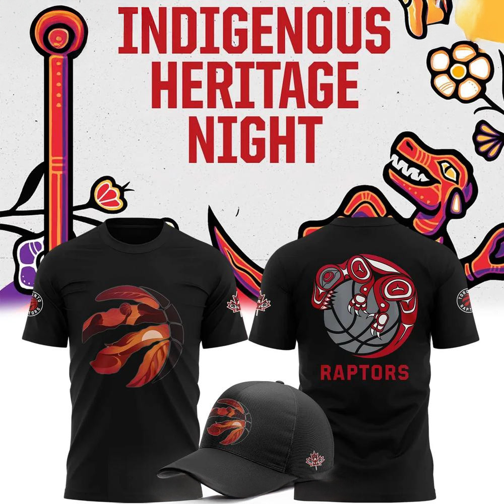 Toronto Raptors x 2025 Indigenous Night Premium Shirt Toronto Raptors Merch Husband Gifts-1
