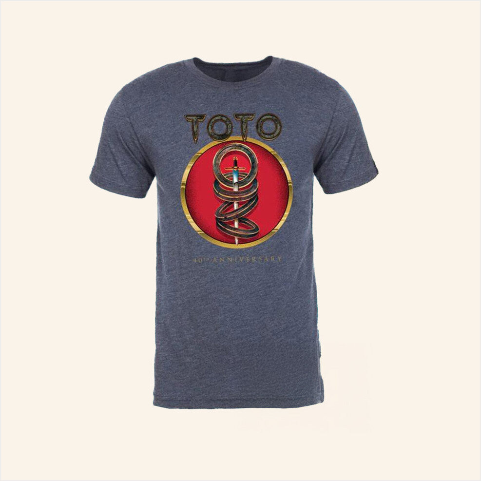 Toto Merch 40Th Anniversary T-Shirt Gifts For Him Birthday Gifts For Besties Christmas Presents-1