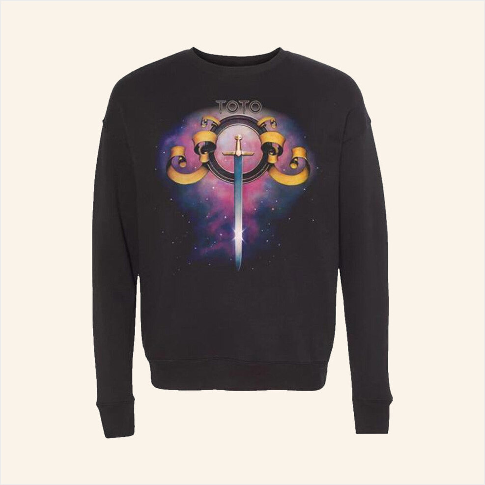 Toto Merch Album Cover Crewneck Sweatshirt Gifts For Friends Birthday Gifts For Him-1 Toto Merch Album Cover Crewneck Sweatshirt Gifts For Friends Birthday Gifts For Him-1