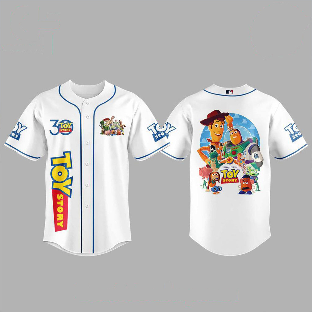 Toy Story Celebrating 30 Year Special Baseball Jersey Fan Merch Gifts For Daughter-1